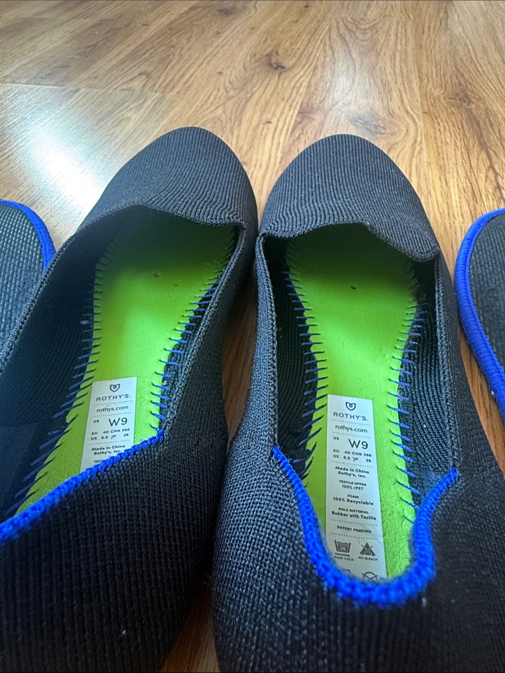 Rothy’s Daily Loafer Black Size 9 - Picture 8 of 8